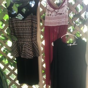 Plus size dresses one child dress